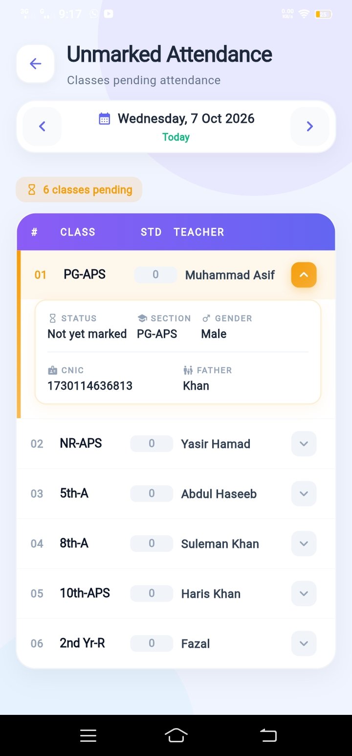 School M app screen 9